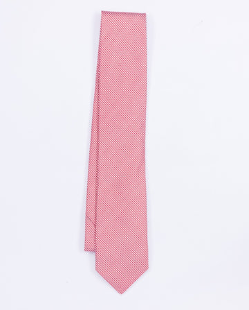 Red Tie 100% Silk